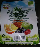 Ökovital-Bär ohne Gelatine