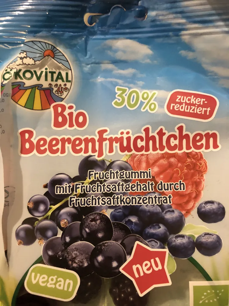 Beerenfrüchtchen Fruchtgummi