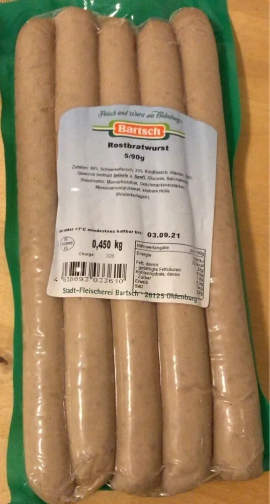 Rostbratwurst