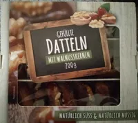 Gefüllte Datteln mit Walnusskernen
