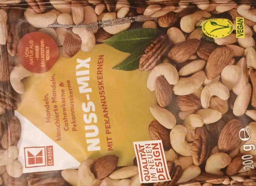K-Classic Nuss-Mix mit Pekannusskernen