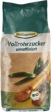 Vollrohrzucker unraffiniert