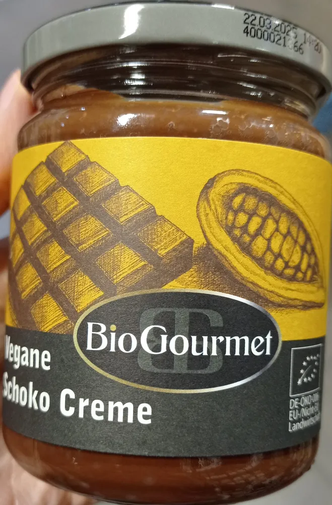 Vegane Schoko Creme