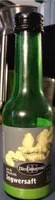 Ingwersaft, naturtrüb