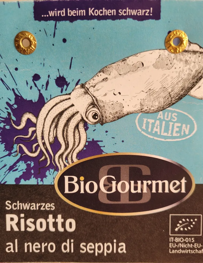 Schwarzes Risotto
