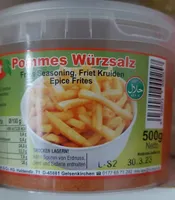 Pommes Würzsalz - Epice frites