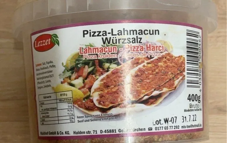 Epices Pizza-Lahmacun