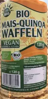 Mais quinoa Waffeln