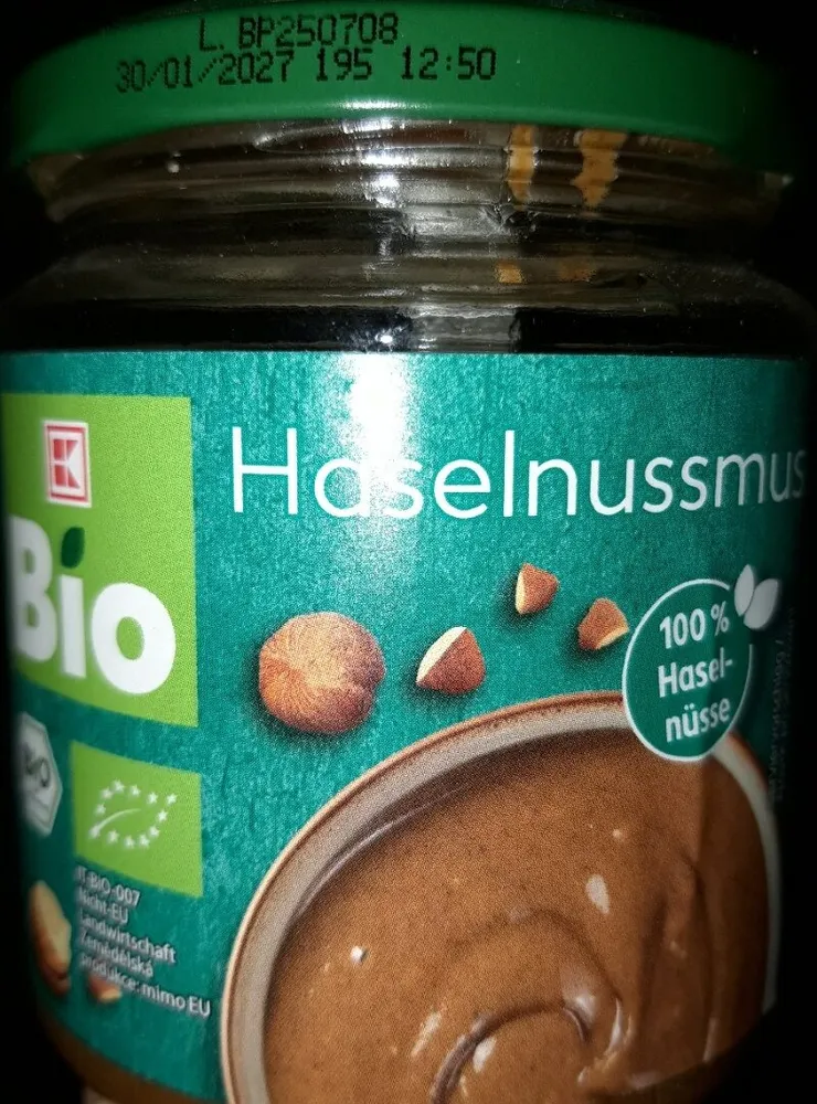Haselnussmus
