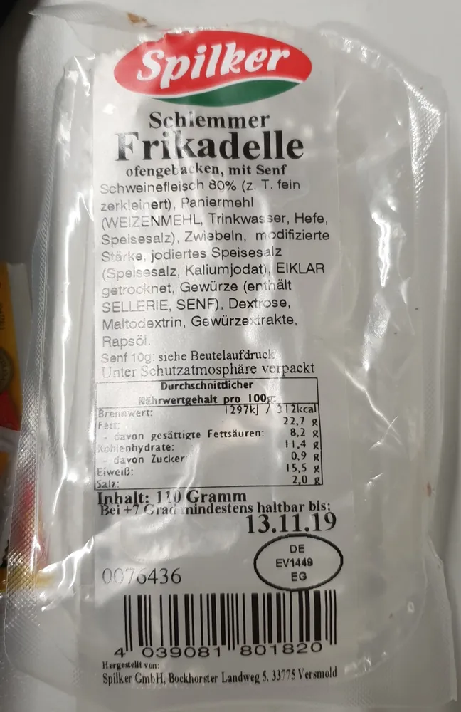 Schlemmer Frikadelle
