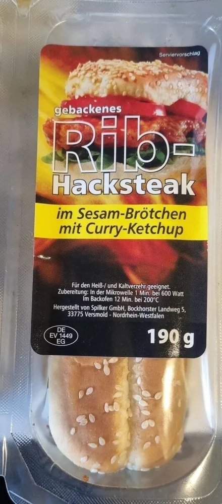 Rip Hacksteak Brötchen