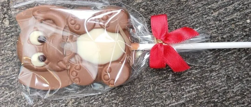 Sucette éléphant en chocolay