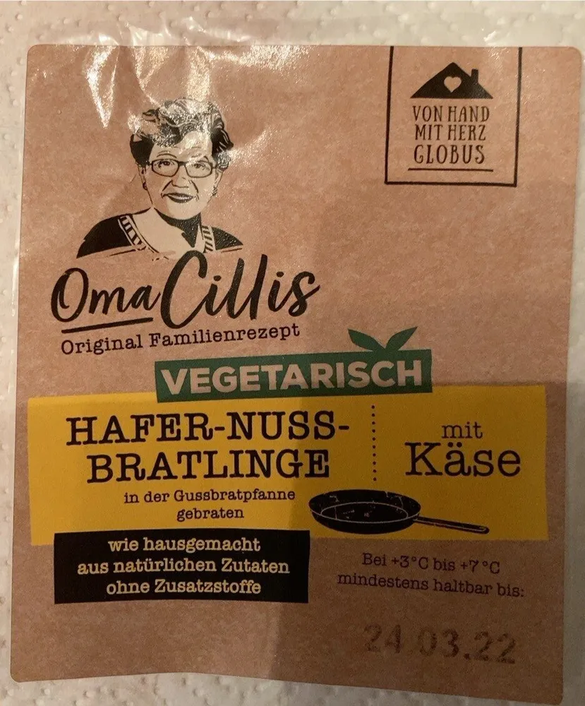 Hafer-Nuss-Bratlinge