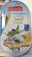 Heringsfilets in würziger Senf Creme