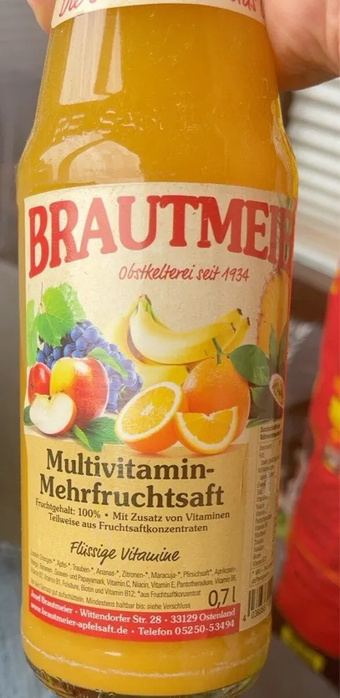 Multivitamin-Mehrfruchtsaft