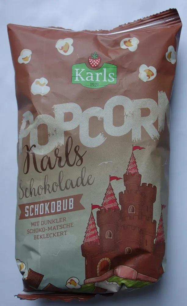 Popcorn Karls Schokolade