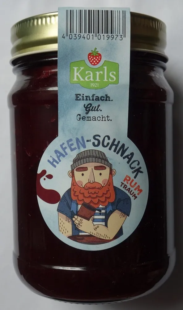 Erdbeer-Rum-Traum Hafen-Schnack