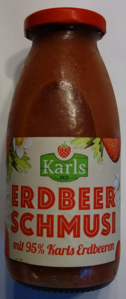 Erdbeer Schmusi mit 95% Karls Erdbeeren