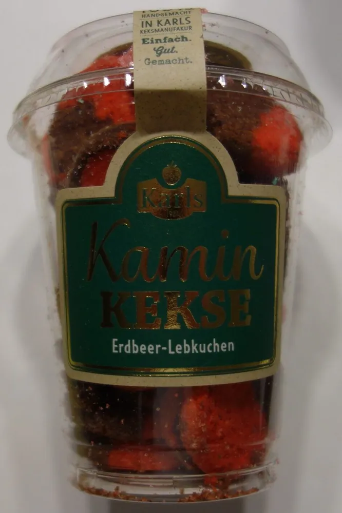Kaminkekse Erdbeer-Lebkuchen