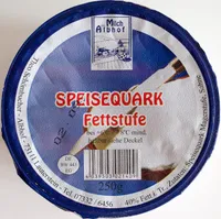 Speisequark Fettstufe