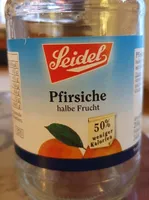 Seidel Pfirsiche halbe Frucht