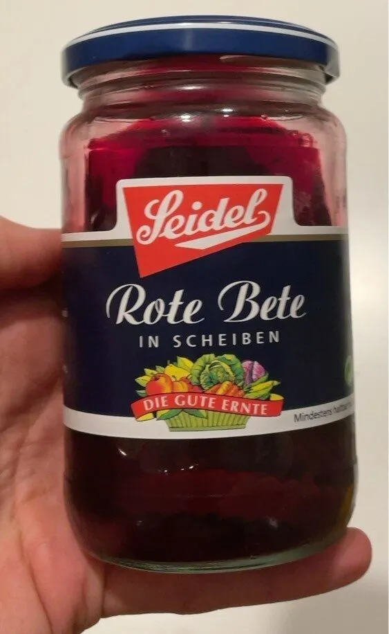 Rote Bete in Scheiben