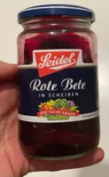 Rote Bete in Scheiben