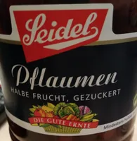 Pflaumen halbe Frucht gezuckert