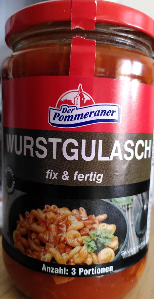Wurstgulasch