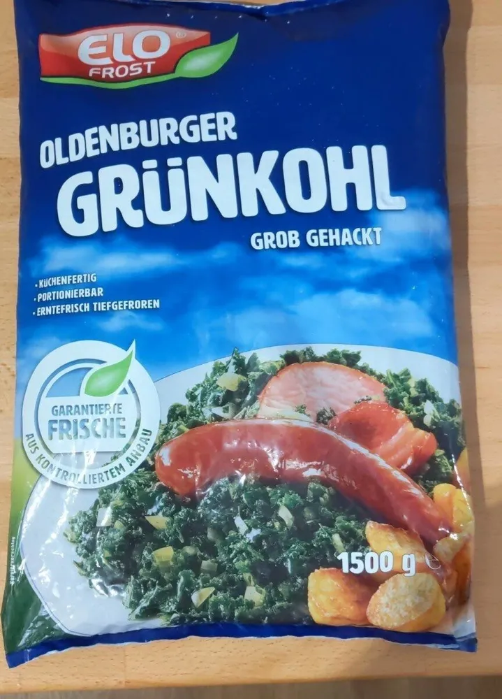 Oldenburger Grünkohl grob gehackt