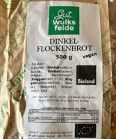 Dinkel flockenbrot