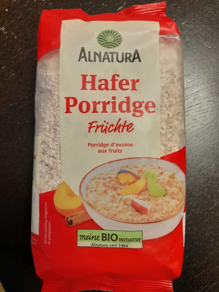 Porridge d'avoine aux fruits