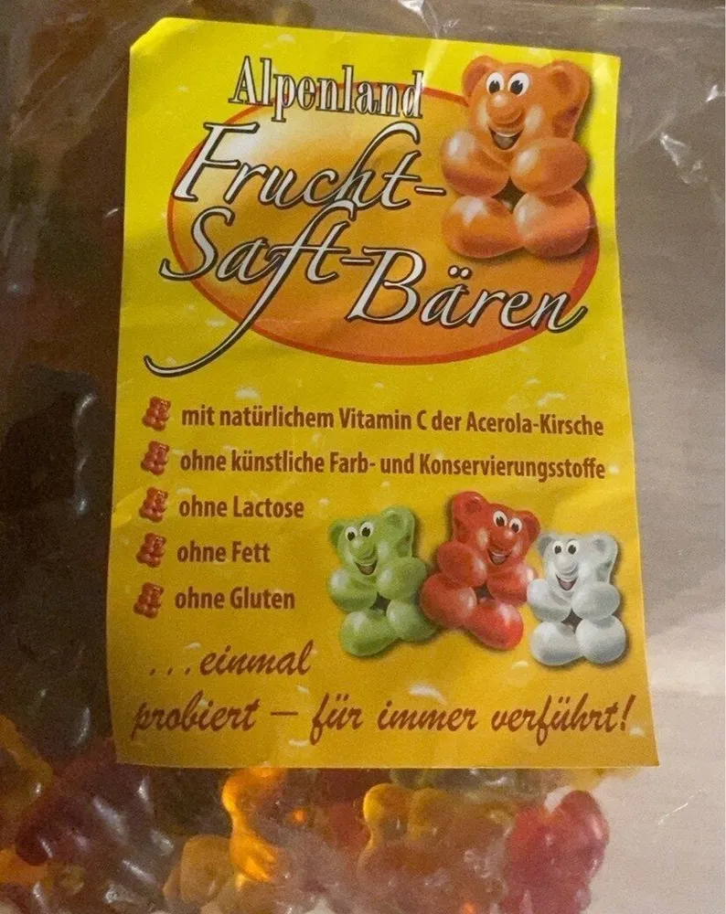 Frucht Saft Bären