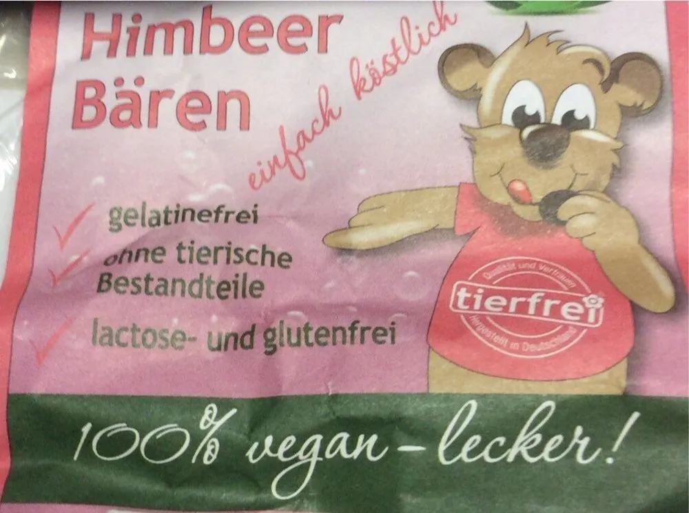 Vegacap Himbeer Bären mit Vitamin C