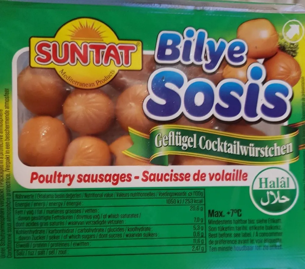 Bilye Sosis - Saucisse de volaille