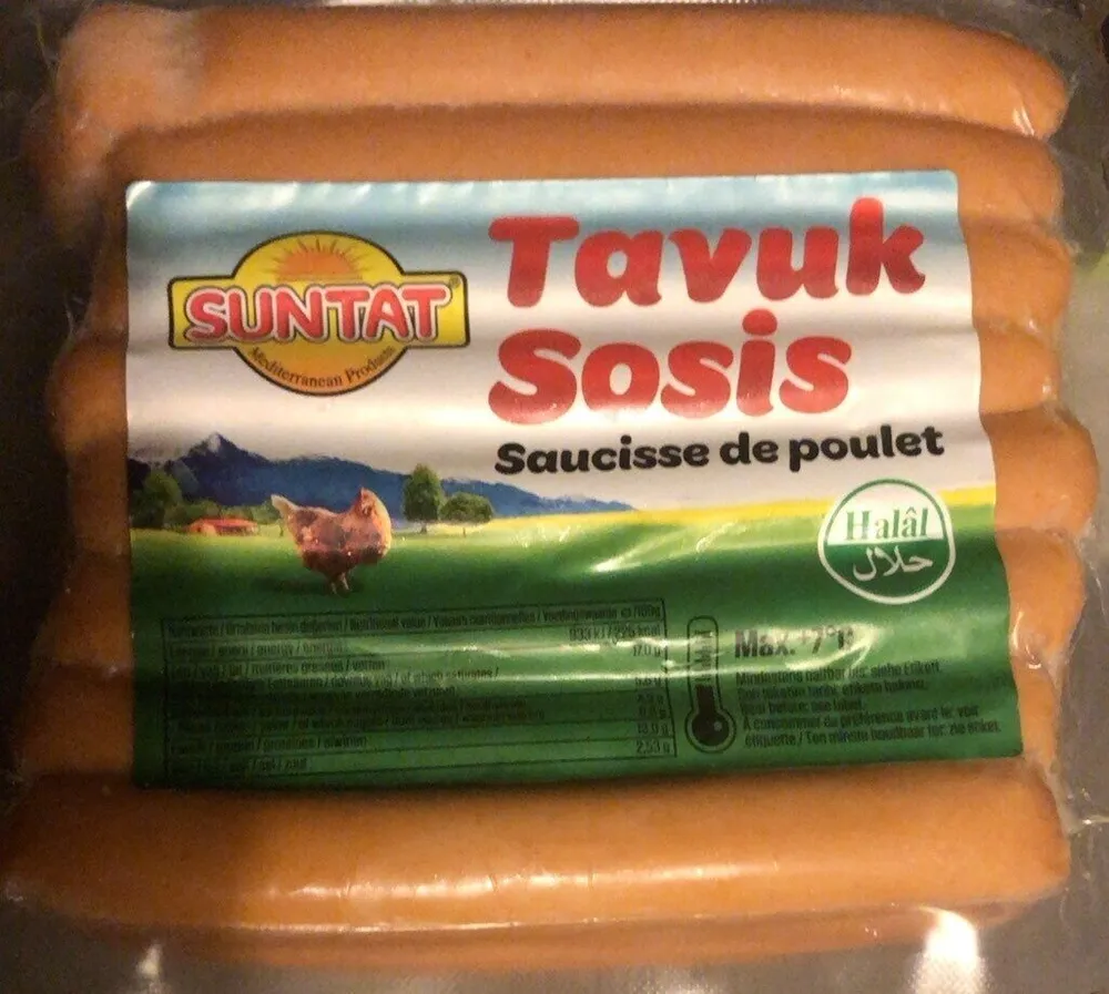 tavuk sosis( saucisse de poulet)