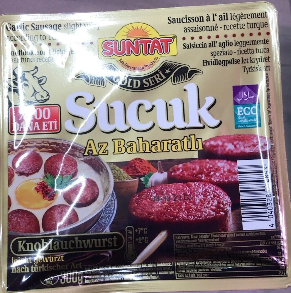 Sucuk Az Baharatli