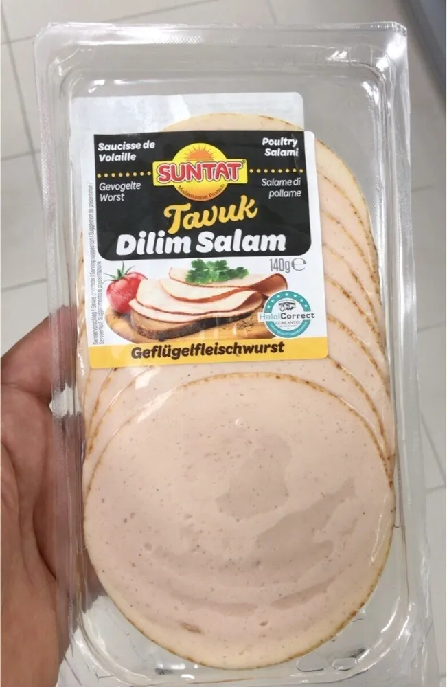 Tavuk dilim salam
