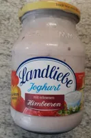 Landliebe Fruchtjoghurt, Himbeere 500 Glas