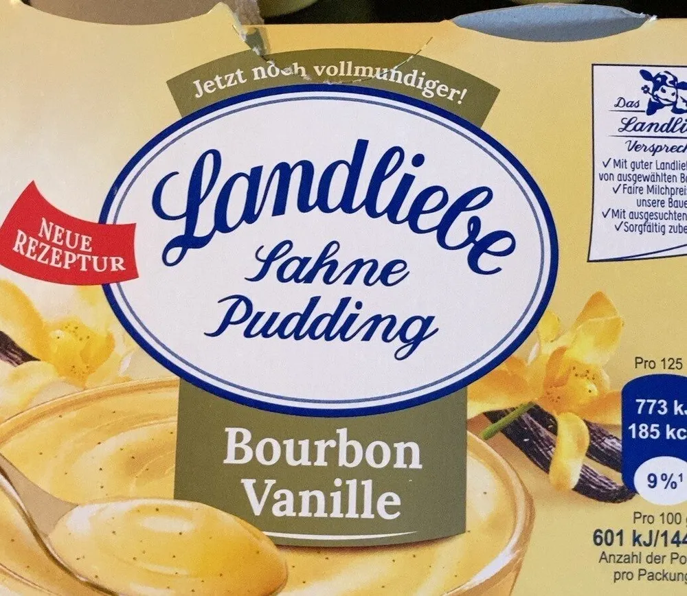 Sahne Pudding Bourbon Vanille