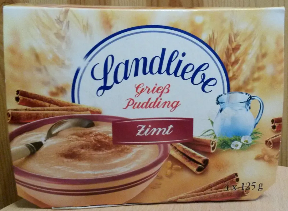 Grieß Pudding Zimt