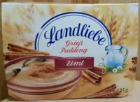 Grieß Pudding Zimt
