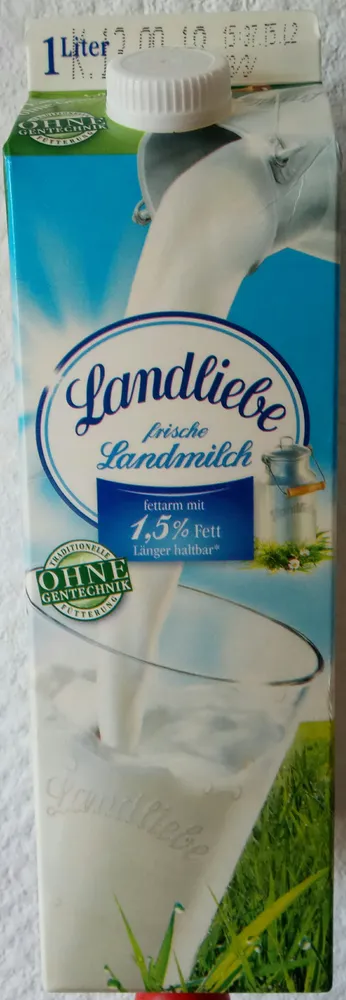 frische Landmilch 1,5 %