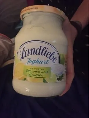 Joghurt Mit Zitronen Und Limetten