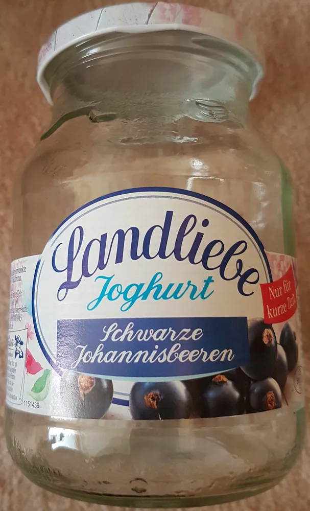 Joghurt Schwarze Johannisbeeren