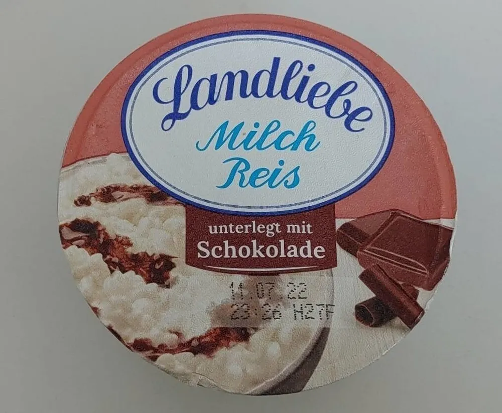 Milchreis Schokolade