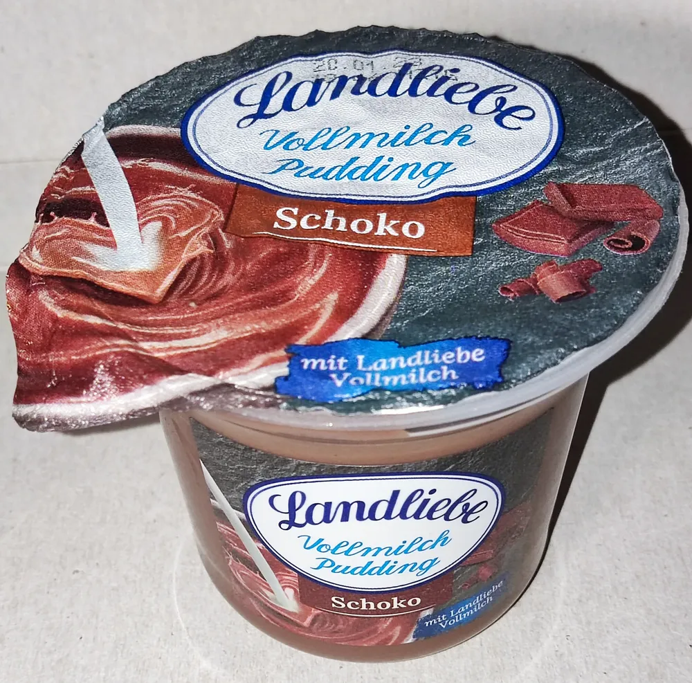 Vollmilch-Pudding Schoko