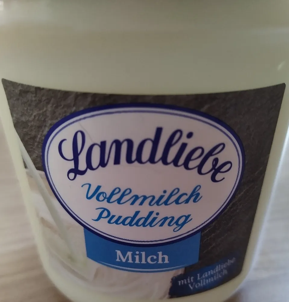 Landliebe Vollmilch Pudding Milch