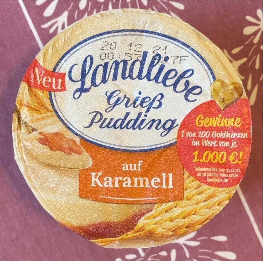 Grieß Pudding