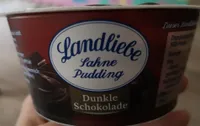 Landliebe Sahne Pudding Dunkle Schokolade